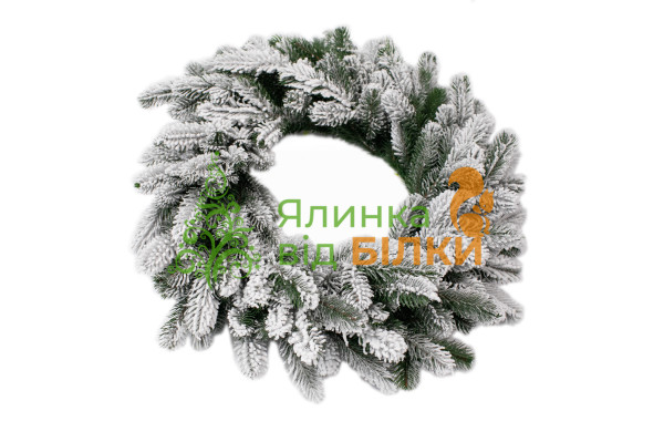 Вінок Литий Ковалівський засніжений